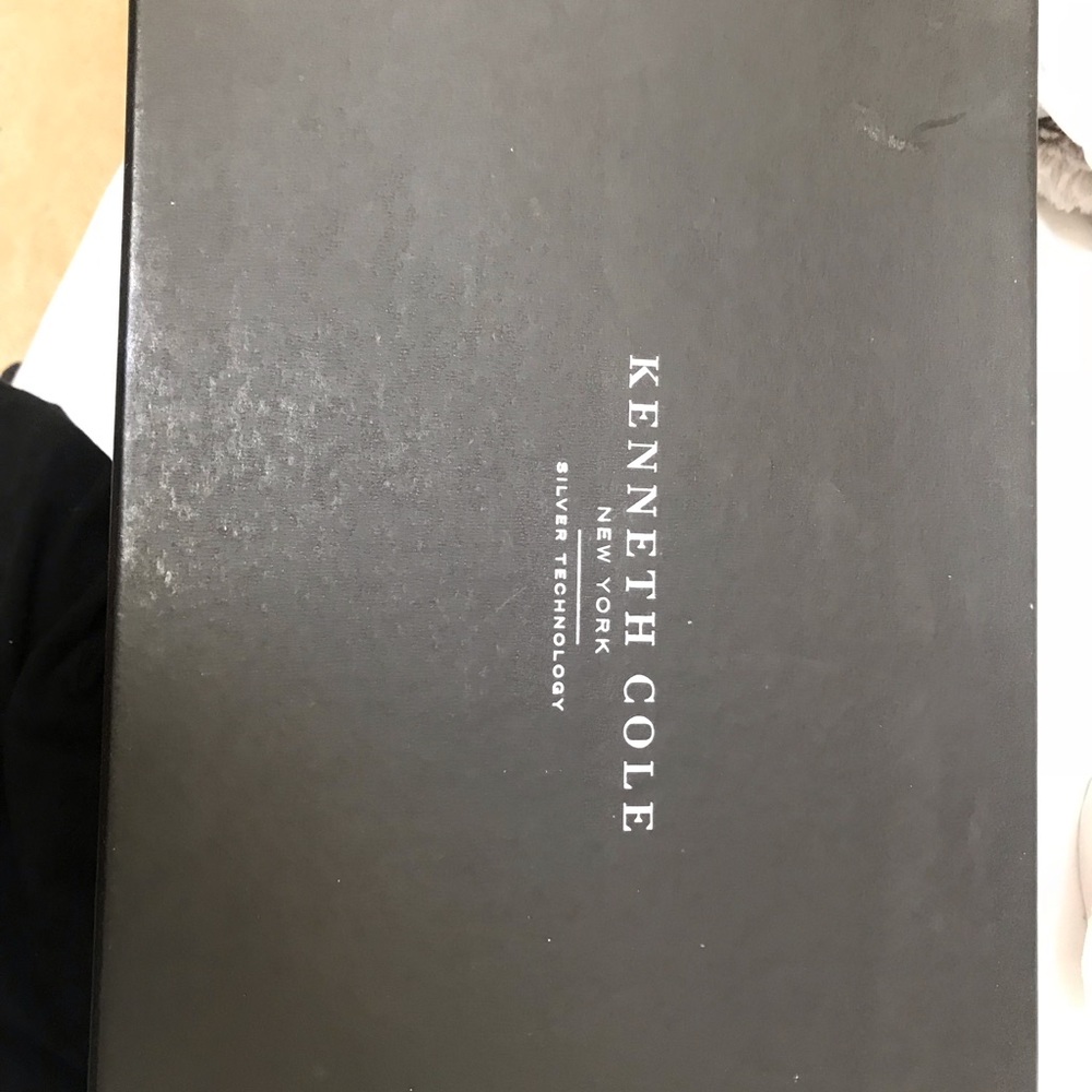 Black loafers